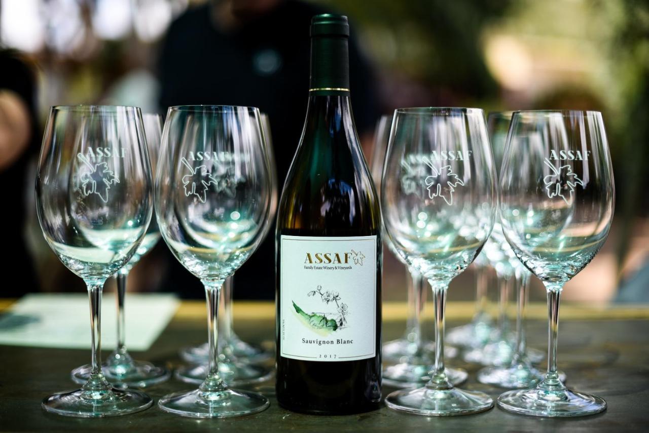 Assaf Boutique Winery & Cabins Kidmat Tsvi ภายนอก รูปภาพ